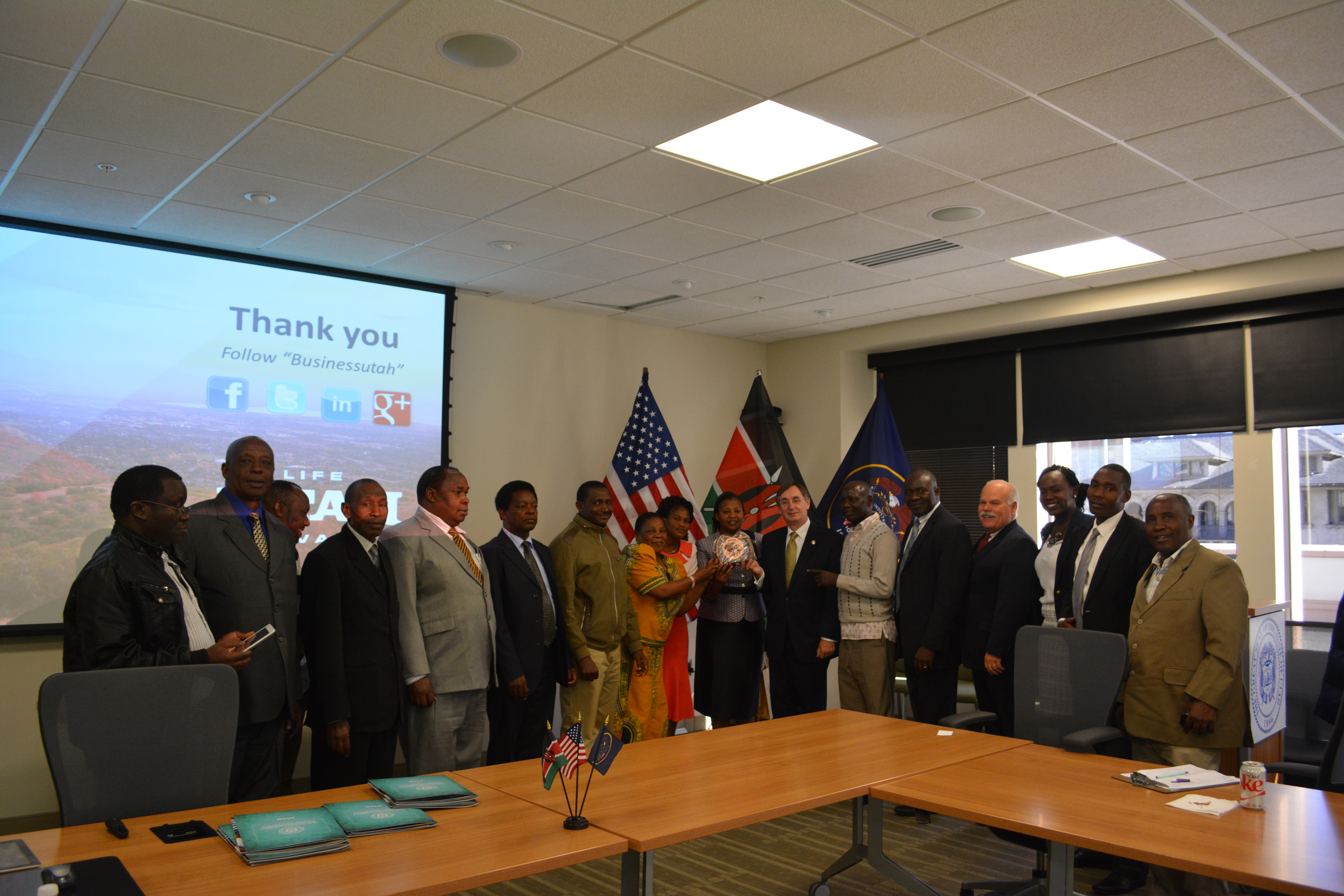 Past Event: Breakfast with the Kenyan Delegation (Salt Lake City – August 12, 2015)