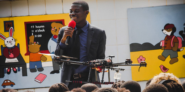 Talking business with the ‘overachiever’ behind Cameroon’s locally-made drone